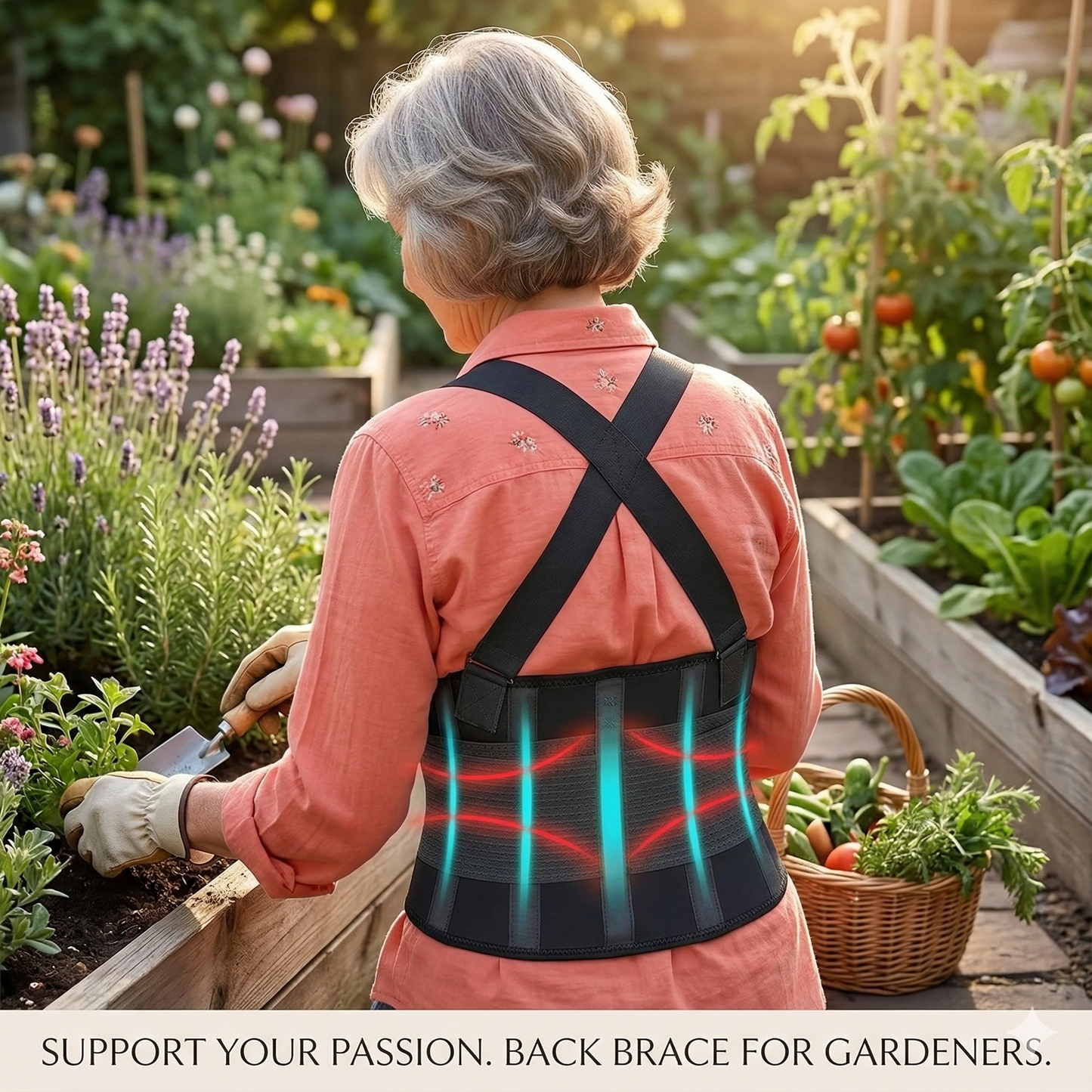 BackBranch™ Back Support for Gardeners